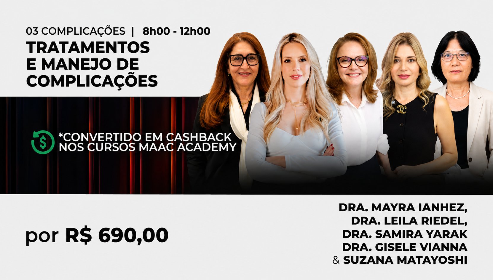 SHARK MAAC — Tratamento e Manejo de Complicações na Estética Médica