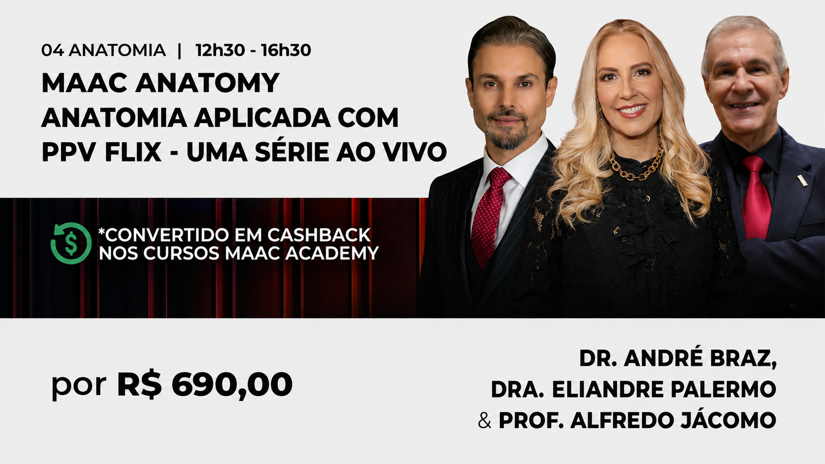 Anatomia Aplicada com PPV Flix — Uma Série ao Vivo